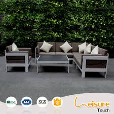 Provide ample seating with outdoor sectional sofas and chairs. Time To Source Smarter Outdoor Sectional Sofa Modular Outdoor Sectional Aluminum Furniture