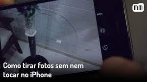 Como Tirar Fotos Sem Nem Tocar No Iphone Youtube