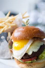 The Farmer Burger With Fried Duck Egg Food Recipes Burger