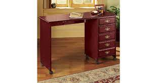 48wx24dx29.5h steel with a white powdercoat finish utilitarian design four industrial casters; Rolling Desk Folding Open Box Retai Furniture Decor Small Appliances Catalog Company Returns K Bid