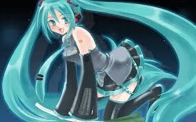 2894 x 1627 jpeg 221 кб. Blue Hair Anime Girl 5272 Hd Wallpaper