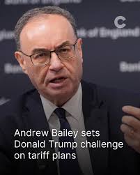Bank of England Governor Andrew Bailey has set President Donald Trump a  “constructive challenge” to explain contradictions in fiscal policies that  threaten the world economy and financial stability. In his Mansion House