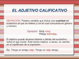 Pin En Adjetivos