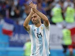 Born 8 june 1984) is an argentine retired professional footballer who played as. Mascherano Quits On Argentina Elimination The Wimmera Mail Times Horsham Vic