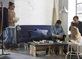 Ikea catalog periodically updated with new products and their price changes. The 2017 Ikea Catalog Considered As Dystopian Urban Microapartment Futurism Boing Boing