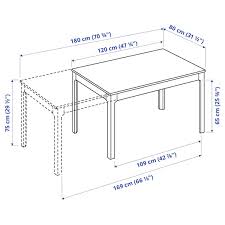Ekedalen Oak Extendable Table Min Length 120 Cm Ikea
