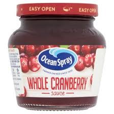 Mix together flour, sugar, baking powder, salt and baking soda in a medium mixing bowl. Ocean Spray Wholeberry Cranberry Sauce Ocado