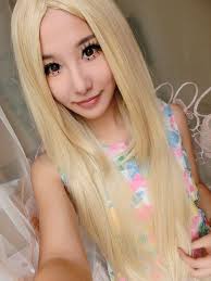 Japanese Blonde Hair Google Search Wig Hairstyles Long Blonde Wig Synthetic Hair