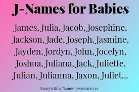 The male name generator is for finding the perfect name for a boy, whether it's a character or baby. J Names For Babies J Names J Baby Girl Names Baby Names