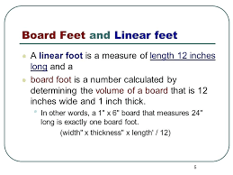 Lineal Feet To Board Feet Shoebaba Co
