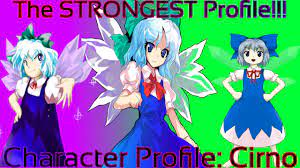 Touhou - Character Profile Cirno (The STRONGEST Has Arrived!) - YouTube