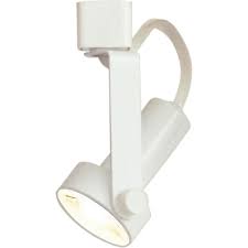 Volume Lighting 1 Light Indoor Interior White Gimbal Ring Integrated Led Track Lighting Head Tl116 6 The Home Depot