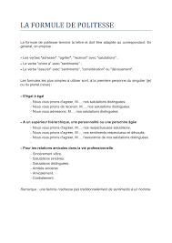 Nous adressons également toutes nos félicitations à vos parents. La Formule De Politesse