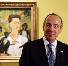 During his presidency he prioritized the rule of law and public security; Felipe Calderon Mexikos Prasident Erklart Drogenmafia Den Krieg Welt