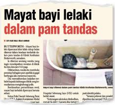 Tajuk dan isi kandungan thread sila pastikan dalam bahasa melayu supaya mudah di fahami. Isu Semasa Pembuangan Bayi Nasihat Dari Hati
