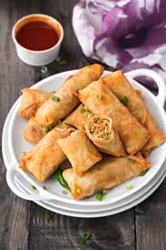 Let's first start off with what exactly are spring rolls? Chicken Spring Roll Recipe Yummy Traditional