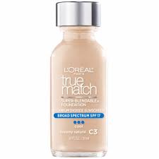 Find quality beauty products to add to your shopping . L Oreal Paris True Match Super Blendable C3 Creamy Natural Liquid Foundation 1 Ct Kroger