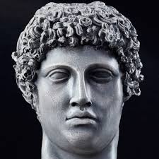 Decorative God Hermes Bust Statue, Handmade Ancient Greek Mythology Art  Sculpture, Desktop and Bookshelf Decor Gift