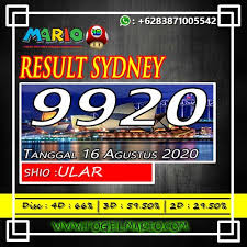 Result Sydney 16 Agustus 2020 Di 2020 Tanggal