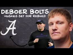 KALEN DEBOER BOLTS FOR ALABAMA : Washington is set to REBUILD instead of  RELOAD!