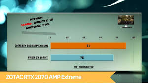 Zotac Rtx 2070 Amp Extreme Vs Gtx 1070 Ti Benchmarks Gaming Tests Co Custom Pc Games Best Graphics