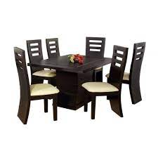 Juego de 4 sillas de comedor modernas de medio siglo tapizadas, tapizadas en tela lateral con base de madera de pasador; Comedor Girona 6 Sillas Ya Puedes Comprar En Plazahome Pe