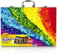 Model magic craft kits for kids craft kits crayola save on crafts crayola colored pencils crayola crafts air dry. Crayola Inspiration Art Case Coloring Set 140 Art Supplies Toys To Cart Kids World
