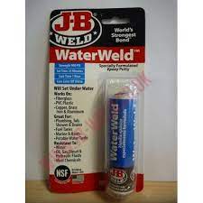 Waterweld Will Plug Seal Leaks And Patch Holes Or Cracks Ideal For Repairing Plumbing Fuel Tanks Shower Shower Drains Portable Outdoor Shower Pool Plumbing