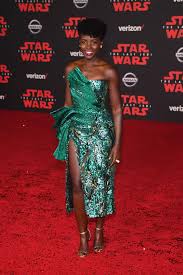 The force awakens ' coolest new cgi character. Lupita Nyong O Miss Million Bucks At The Star Wars The Last Jedi La Premiere Tom Lorenzo