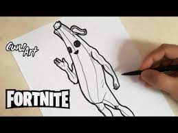 Pin De Sechu Luna En C Como Dibujar Banana Fortnite