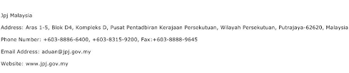 Wilayah persekutuan putrajaya), is a planned city and the federal administrative centre of the malaysian capital. Jpj Malaysia Address Contact Number Of Jpj Malaysia