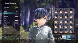 You may need to create a free european psn (playstation network) account for dlcs and extra contents and for online play. Trailer Maj Sword Art Online Alicization Lycoris Gameplay And Customization In A New Trailer World Today News