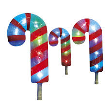 16/3 indoor/outdoor extension cord, black. Candy Cane Pathway Stakes 3 Pack At Menards