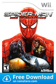 Download Spider Man Web Of Shadows Nintendo Wii Wii Isos Rom Spiderman Playstation Portable Spiderman Web