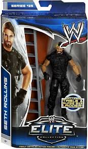 Wwe Wrestling Elite Collection Series 25 Seth Rollins The Shield Action Figure Table Super Size Ladder Wwe Elite Action Figures Wwe