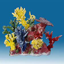 Amazon Com Instant Reef Dm057 Artificial Coral Inserts Decor Fake Coral Reef Decorations For Colorful Freshwater Fish Aquariums Marine And Saltwater Fish Tanks Aquarium Decor Ornaments Pet Supplies