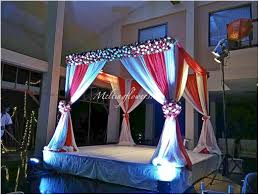 I like their wedding themes a lot. Wedding Mandap Decoration With Flowers Beloved Blog