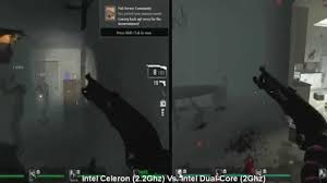 It all depends on the pentium 4 though, mostly which. Intel Celeron Vs Intel Dual Core On Left 4 Dead X4500 Youtube