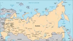 Kaart van hotels in gebied rusland: Rusland Gebied Kaart Kaart Van Rusland Gebied Oost Europa Europa