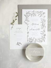 Calligraphy Wedding Invitations Fine Art Wedding Etsy Custom Wedding Cards Calligraphy Wedding Invitation Organic Wedding Invitations