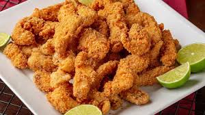 15' ingredienti per i bocconcini di pollo fritti (4 persone) 400 g di petto di pollo 1 cucchiaio di paprica. Bocconcini Di Pollo Fritti Ad Aria Il Fantastico Uso Della Friggitrice