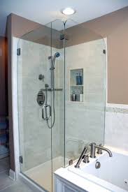 Heavy Glass Shower Enclosure By Doylestown Glass Glass Shower Enclosures Modern Shower Glass Shower