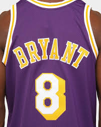 This 100% polyester kobe bryant los angeles lakers youth jersey is a superb value, delivering quality construction and fine detail approaching that of an authentic jersey at a price closer to that of a replica. Mitchell Ness Los Angeles Lakers Kobe Bryant 8 96 97 Authentic Nba Jersey Purple Culture Kings Us