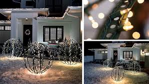 How to make giant christmas ornaments. Christmas Lawn Ornaments