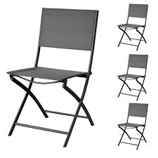 Chaise De Jardin Santos Pliable Framboise Lot De 4 Taille Taille Unique Chaise Proloisirs Et Acier