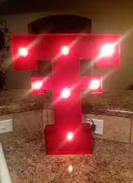 Texas Tech Vintage Marquee Sign On Etsy 125 00 Texas Tech Decor Vintage Marquee Sign Texas Tech