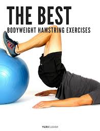 The Ultimate Cheatsheet To The Best Bodyweight Hamstring Exercises Yuri Elkaim Hamstring Workout Exercise Exercise Without Weights