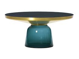Montana rustic log coffee table. Classicon Bell Coffee Table Brass With Clear Varnish Montana Blue By Sebastian Herkner 2012 Designer Furniture By Smow Com