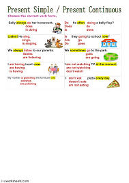 Be Going To Will Present Continuous Present Simple Exercises Present Simple Vs Present Continuous Vs Going To Buscar Con Google English As A Second Language Esl English As A Second Language Continuity