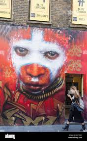 Hanbury street mural hi-res stock photography and images